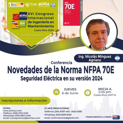 Conferencia-Novedades de la norma NFPA 70E-Ing.-Nicolas-Minguez-Agriano